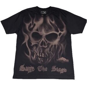 Cactus Jack x WWE T Shirt XL Sage The Stage Wrestlemania‎ 41 Las Vegas NEW *flaw